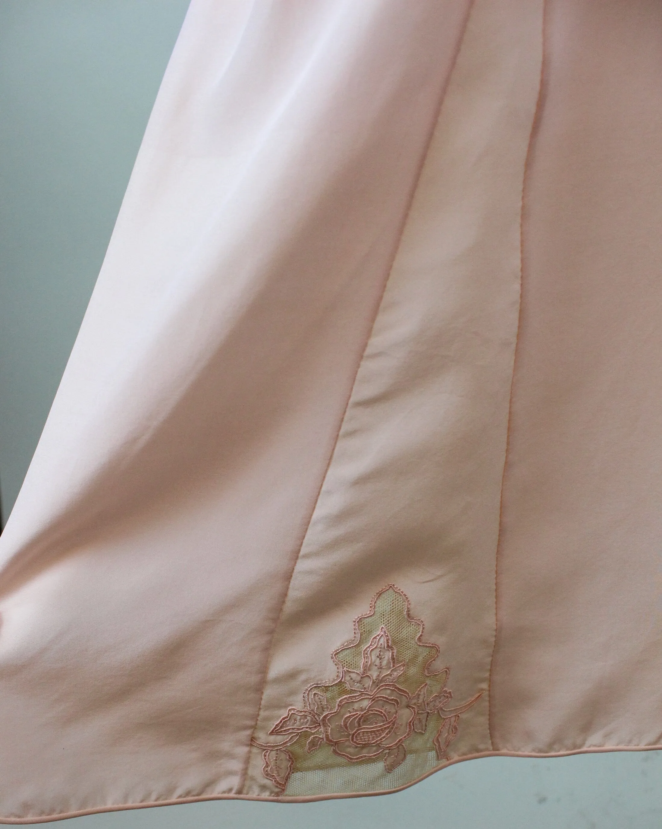 1930s TIE TOP wide leg pajamas PANTS top medium | new winter