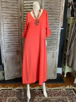 20 Chuchin Dress-Salmon