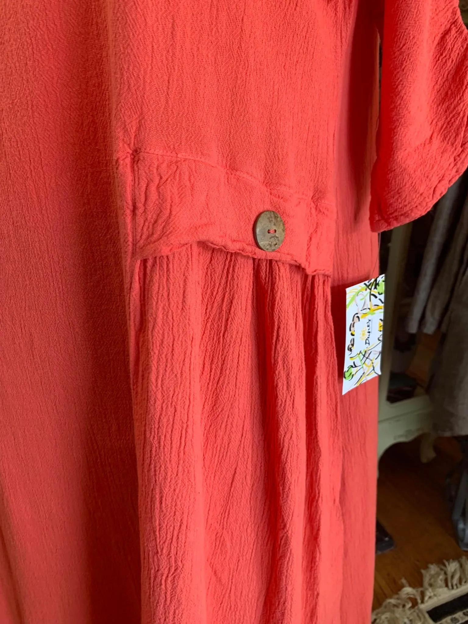 20 Chuchin Dress-Salmon