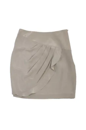 3.1 Phillip Lim - Grey Silk Petal Skirt Sz 0