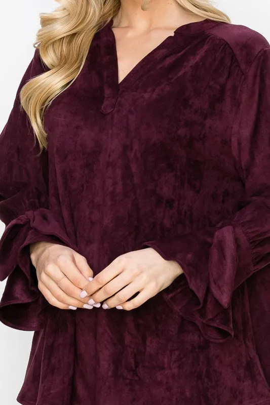 Abia Top - Mulberry