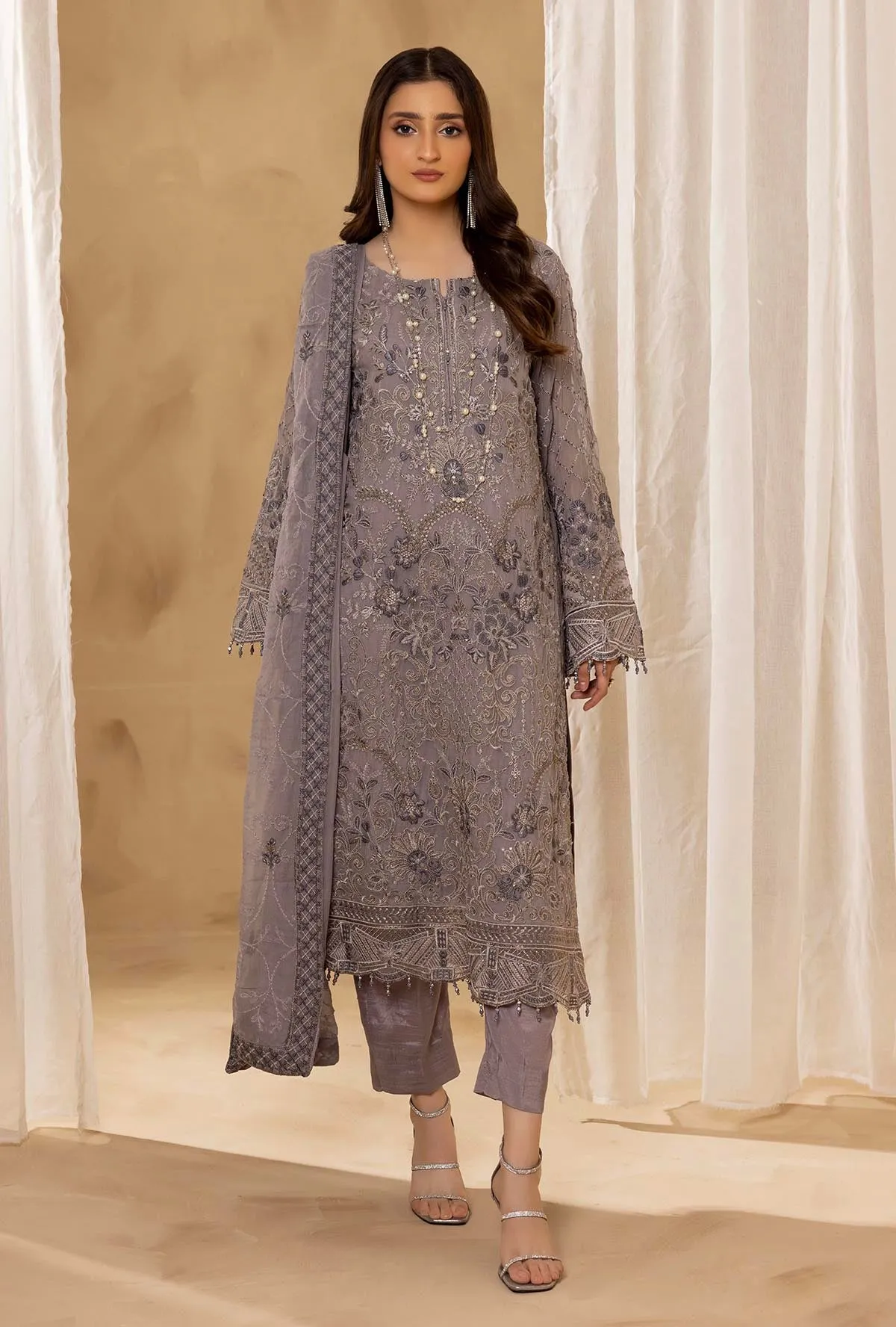 Adan's Libas Chiffon Formals – 6200