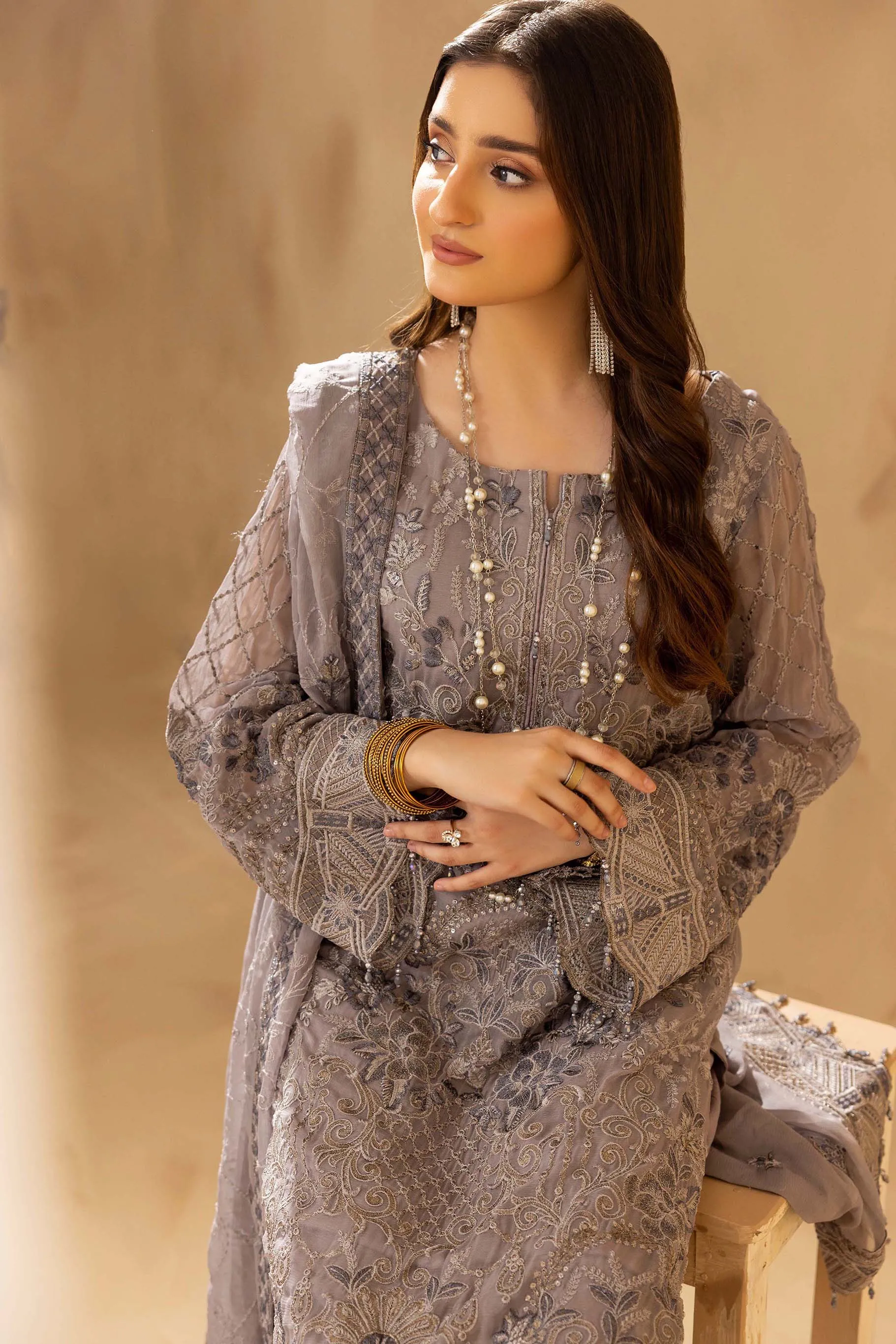 Adan's Libas Chiffon Formals – 6200
