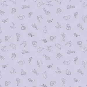 Animal Outline - Purple