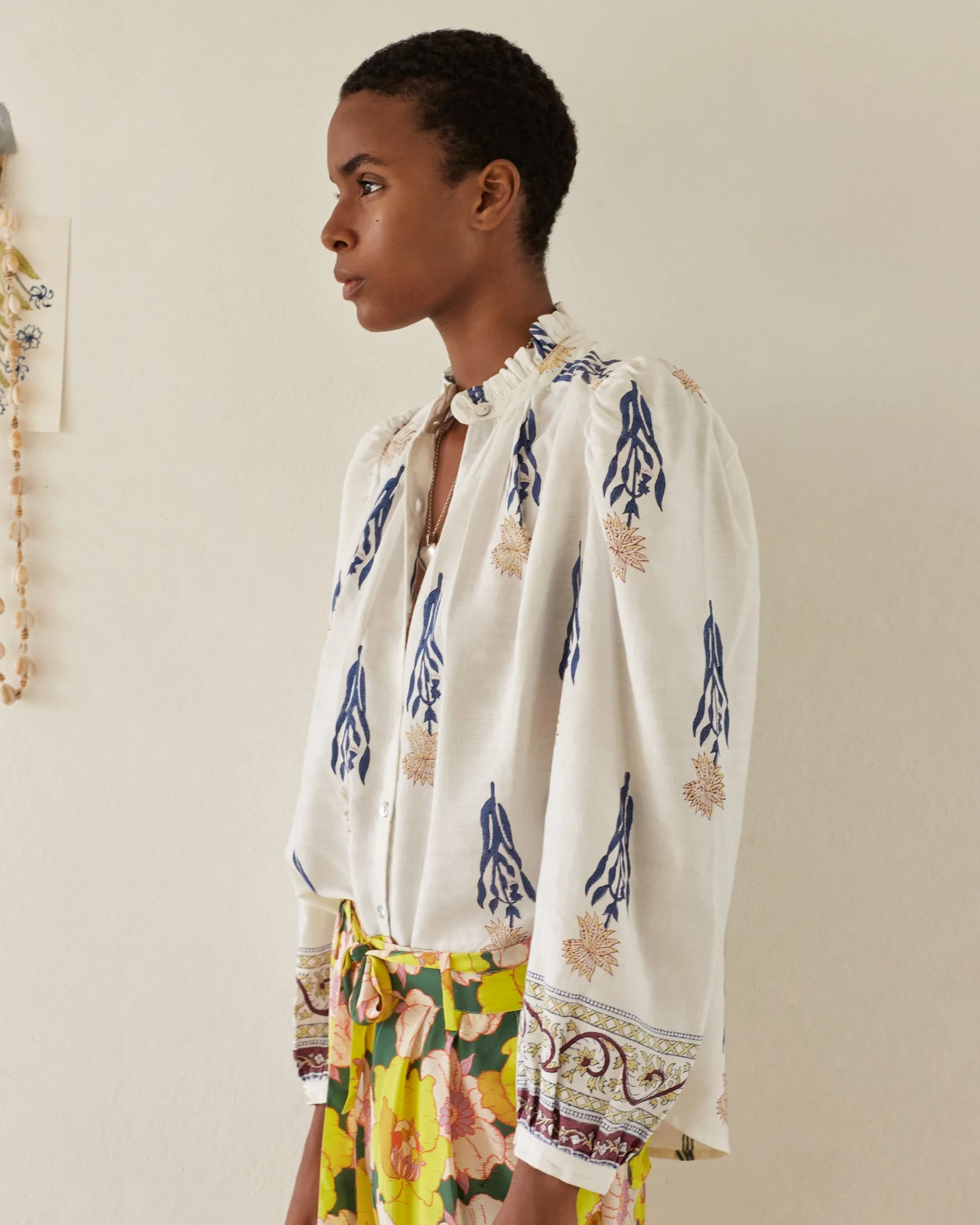 Annabel Brown Dahlia Shirt