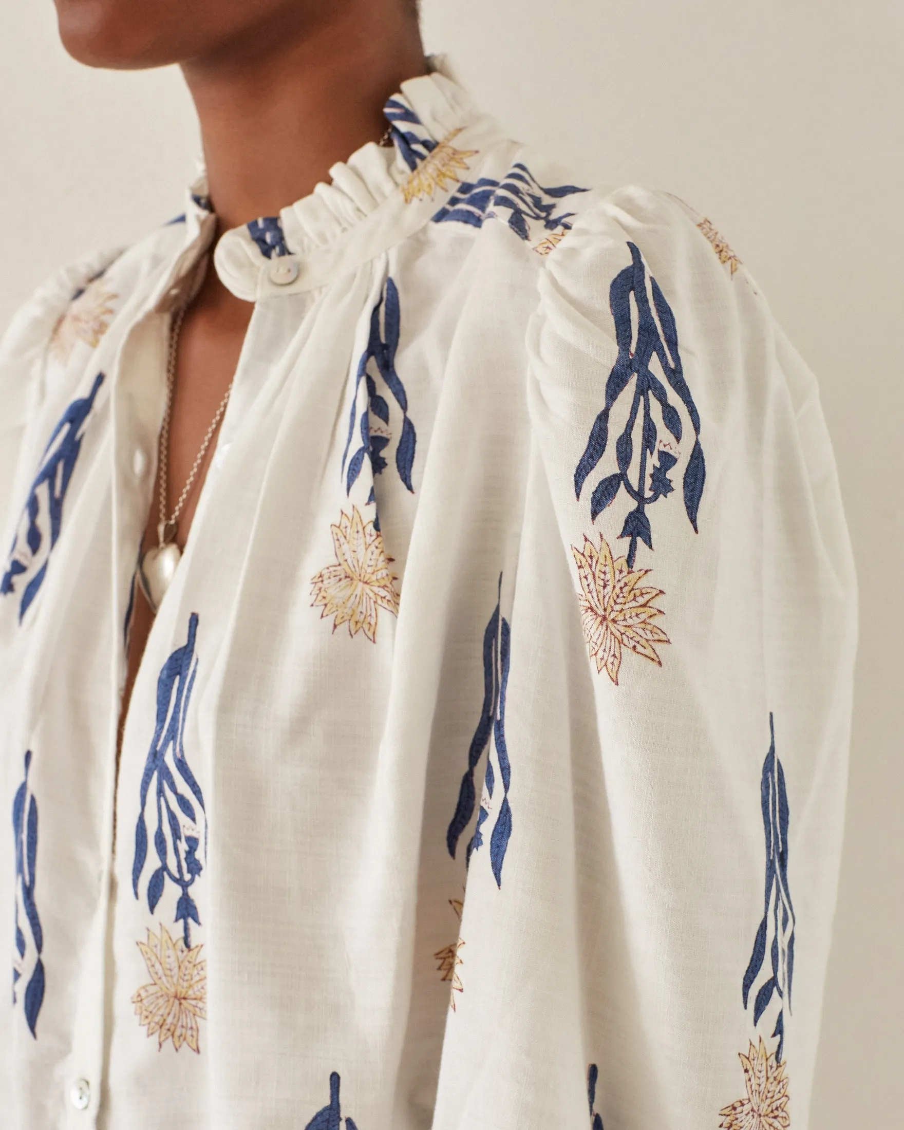 Annabel Brown Dahlia Shirt