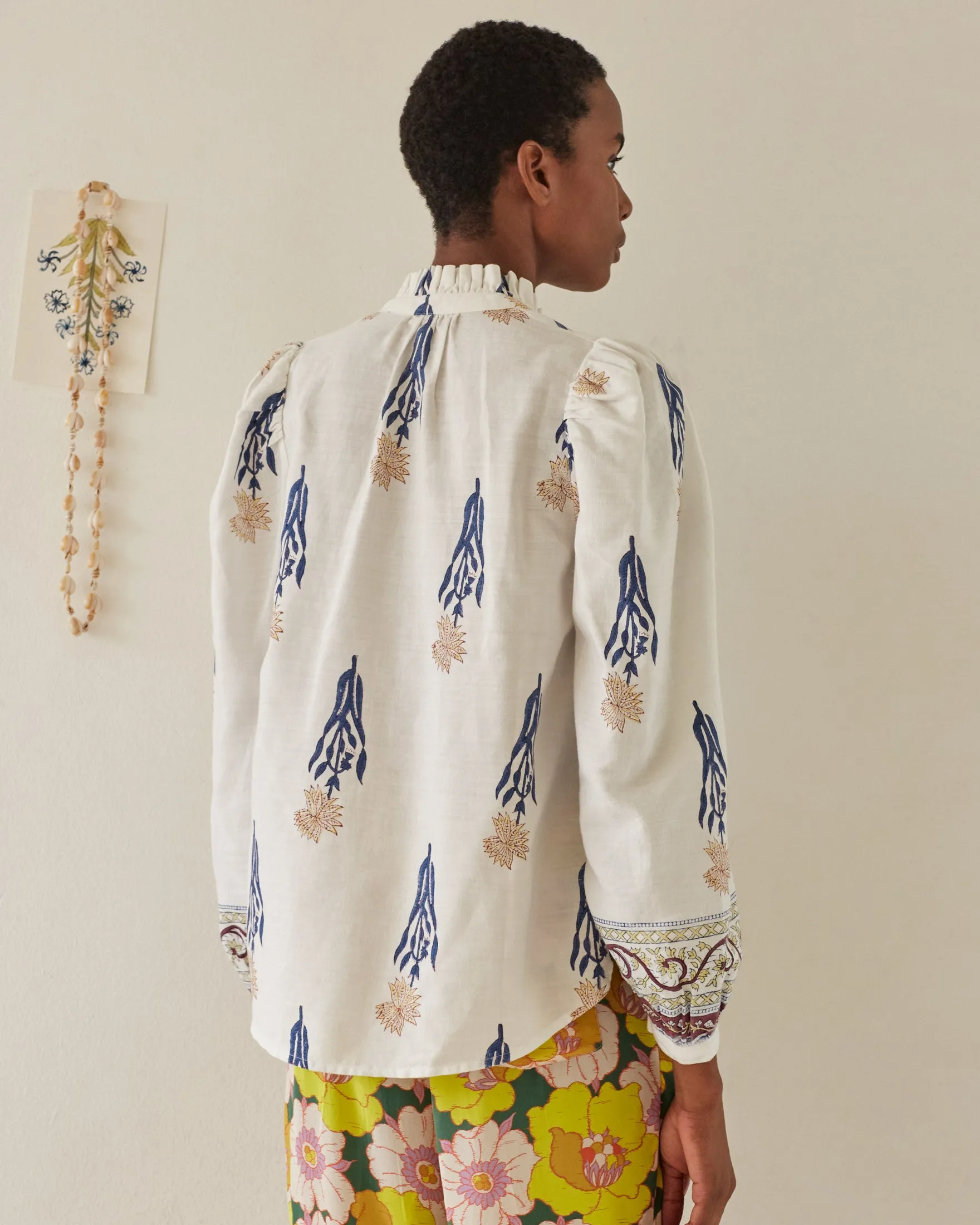 Annabel Brown Dahlia Shirt