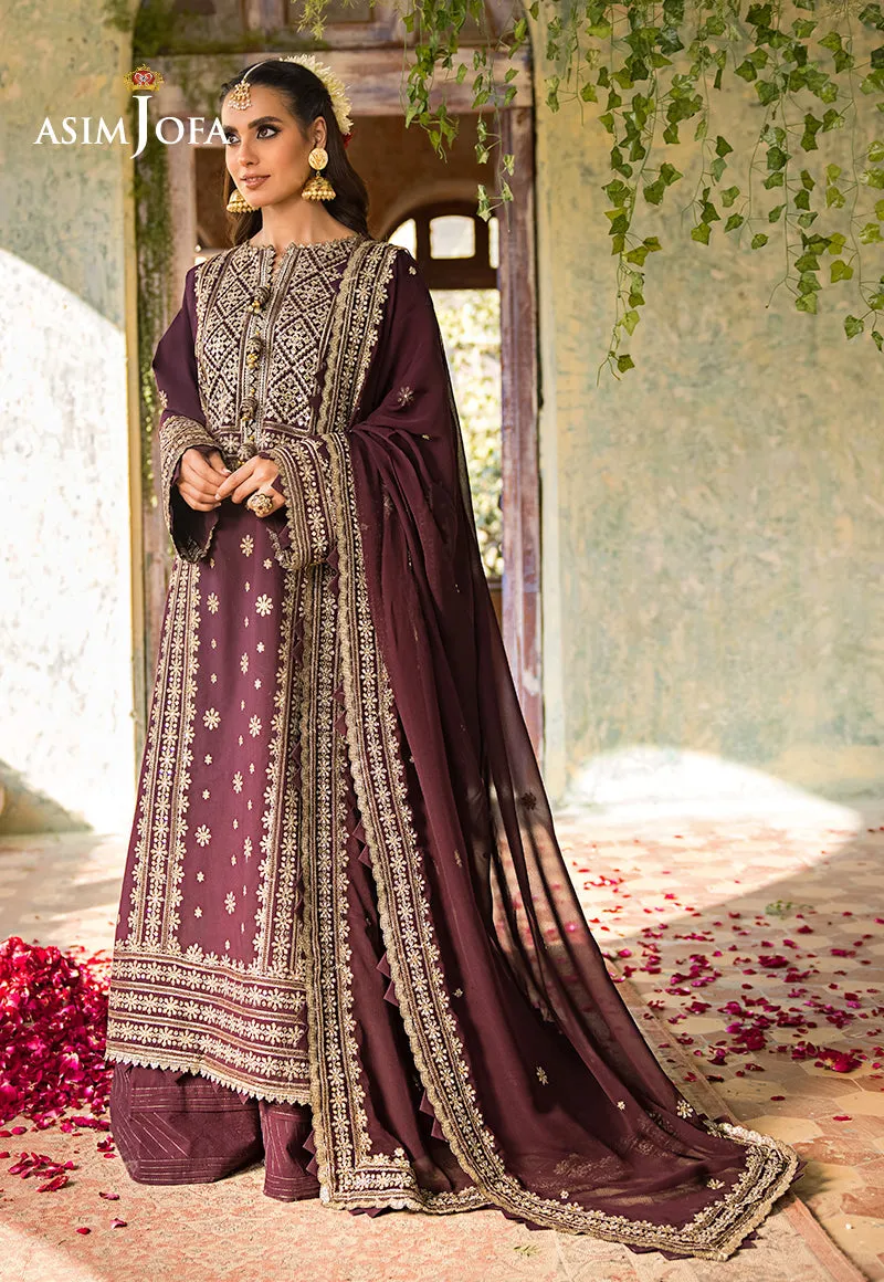 Asim Jofa Luxury Lawn Collection 2023 – AJLR-08