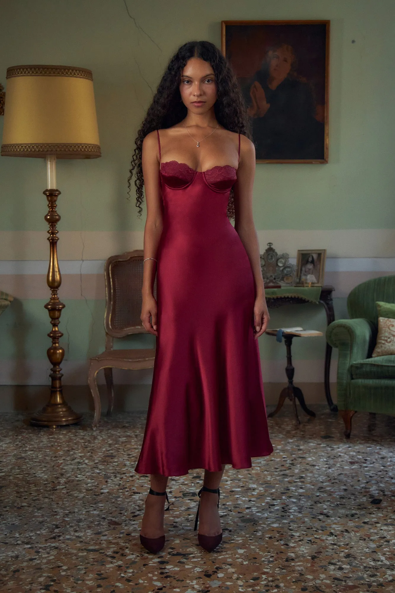 Elegant Sangre Lined Ballet Dress - Pre-Order Now