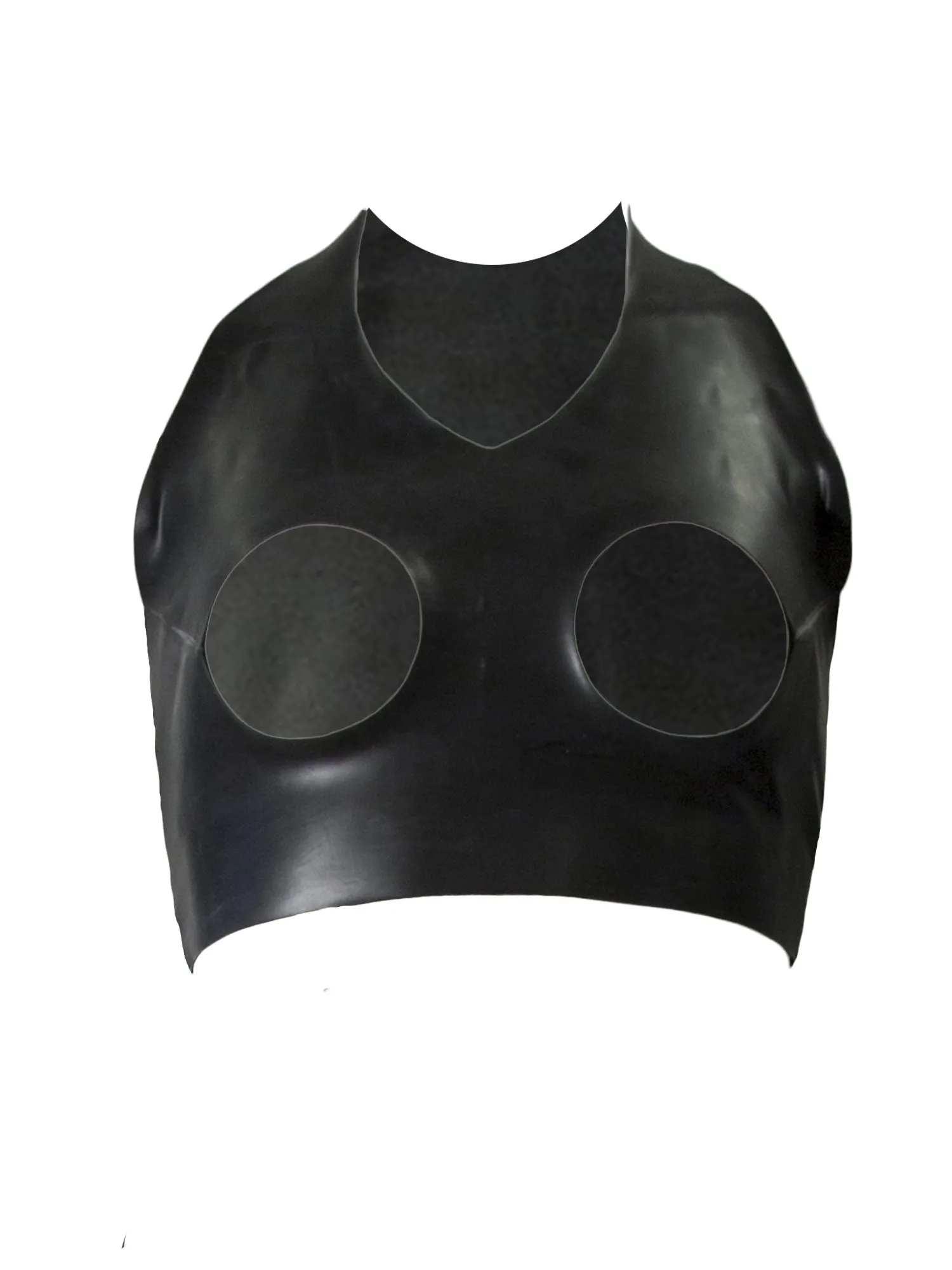 Black Datex Open Cup Top