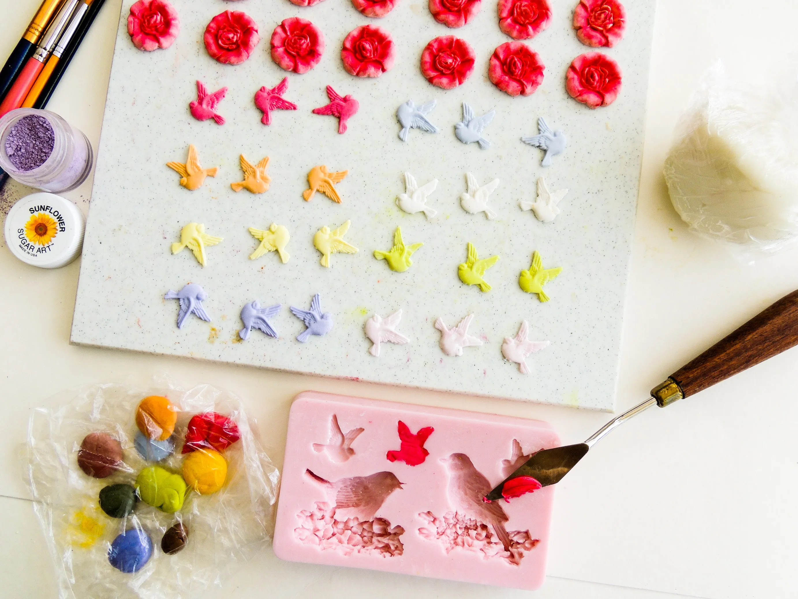 Bordeaux Rose Petal Dust