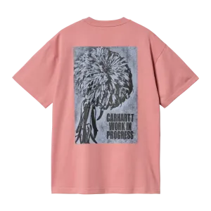 Carhartt WIP S/S Chrysanthemum T-Shirt - Dusty Rose