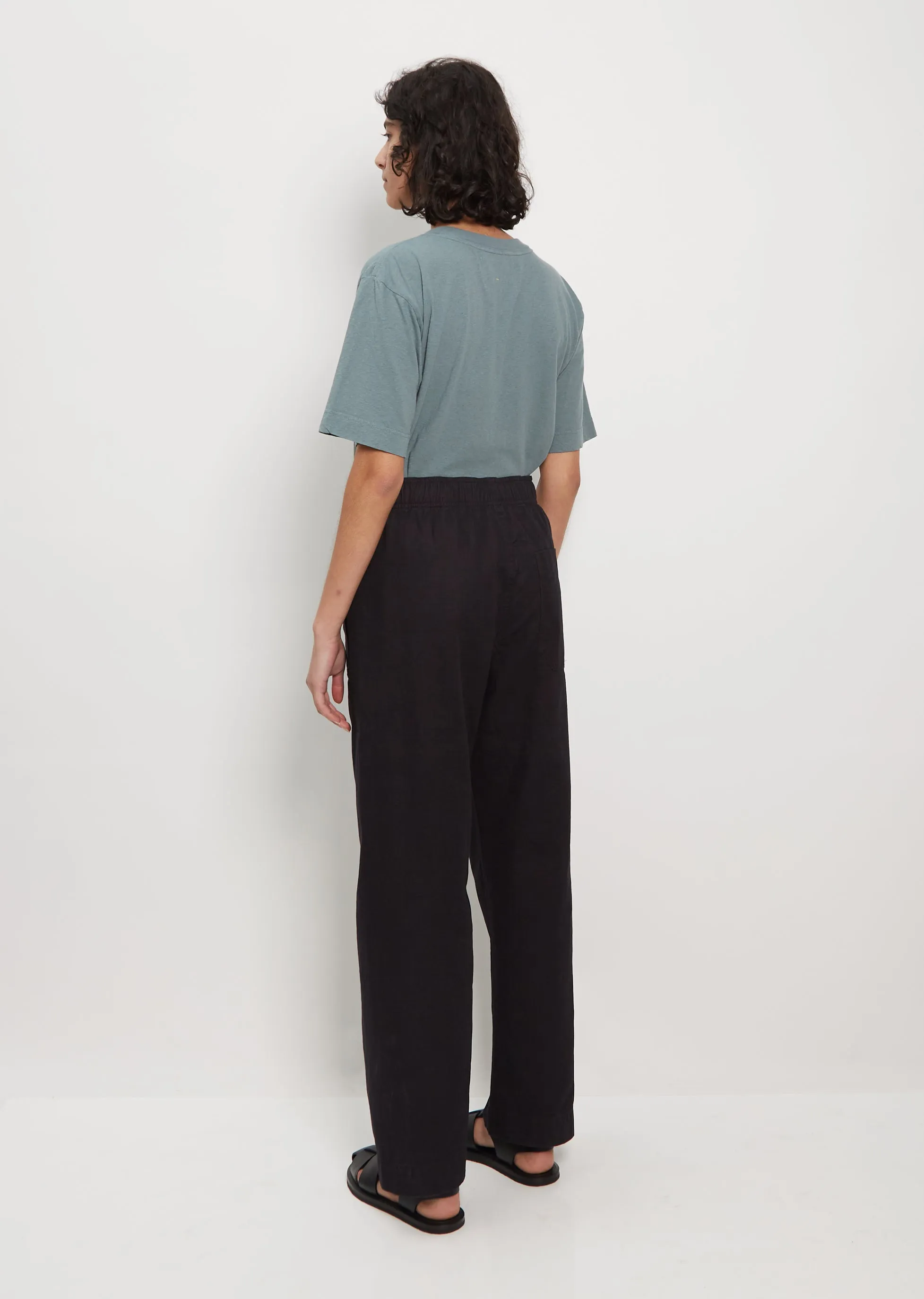 Cotton Wide Leg Jogger