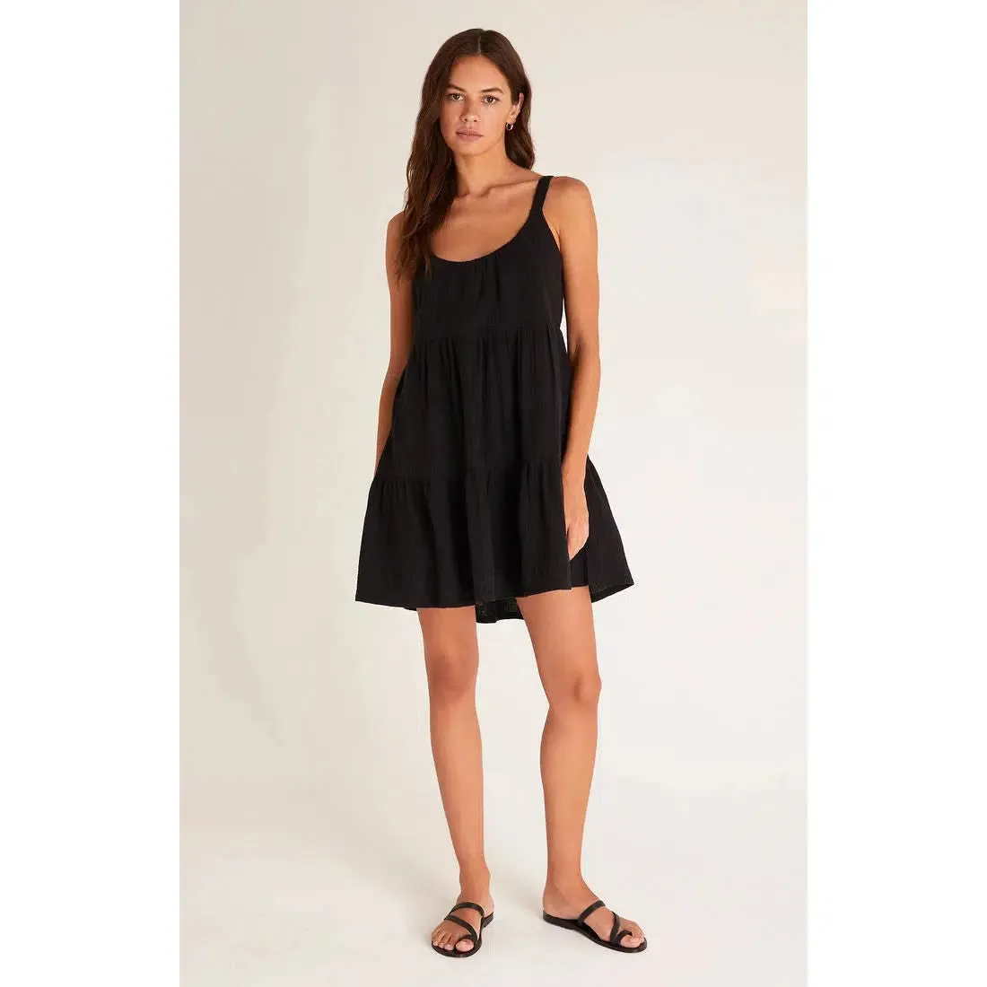 DANNY GAUZE MINI DRESS