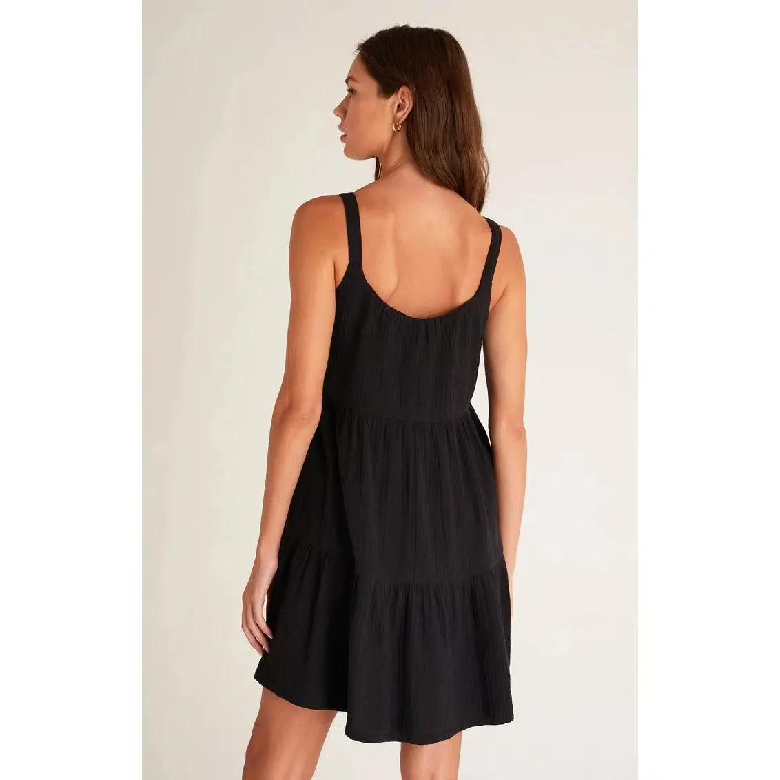 DANNY GAUZE MINI DRESS