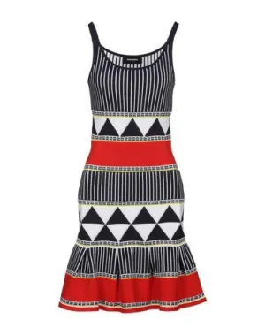 Dsquared2 Women Short dress Dark blue L INT