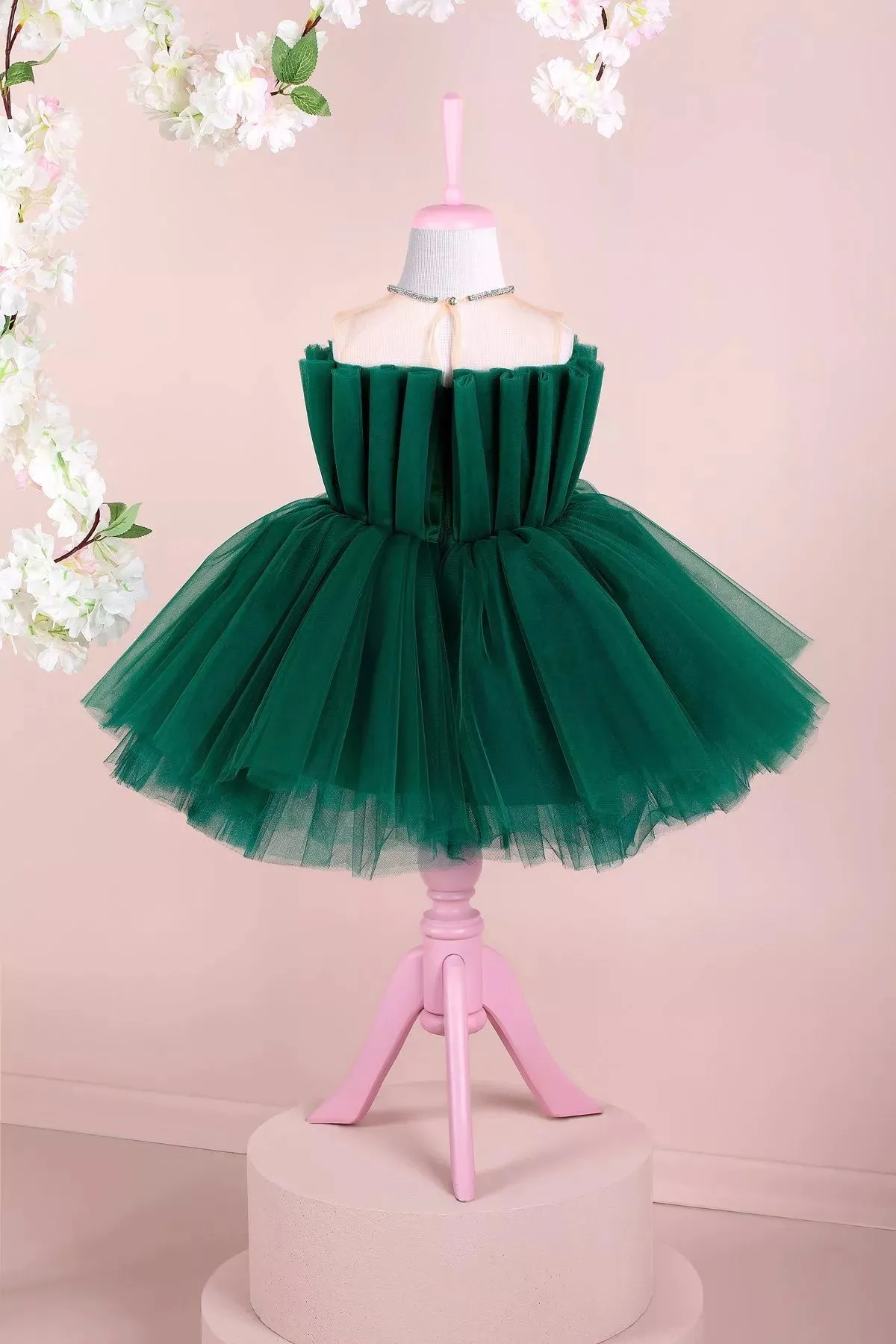 Eliza Green Party Dress