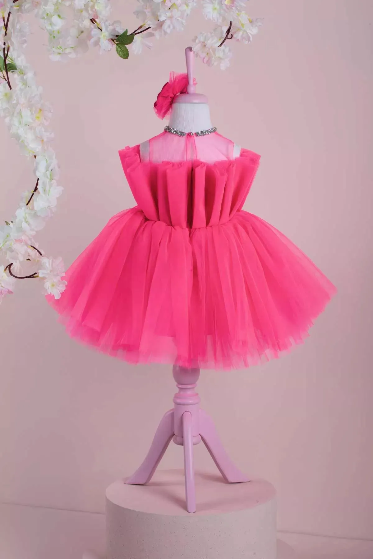 Eliza Pink Party Dress