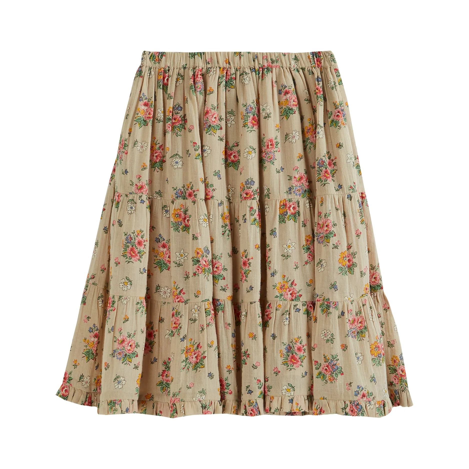 Emile et Ida Jupon Long Fleurs Vintage Vintage Floral