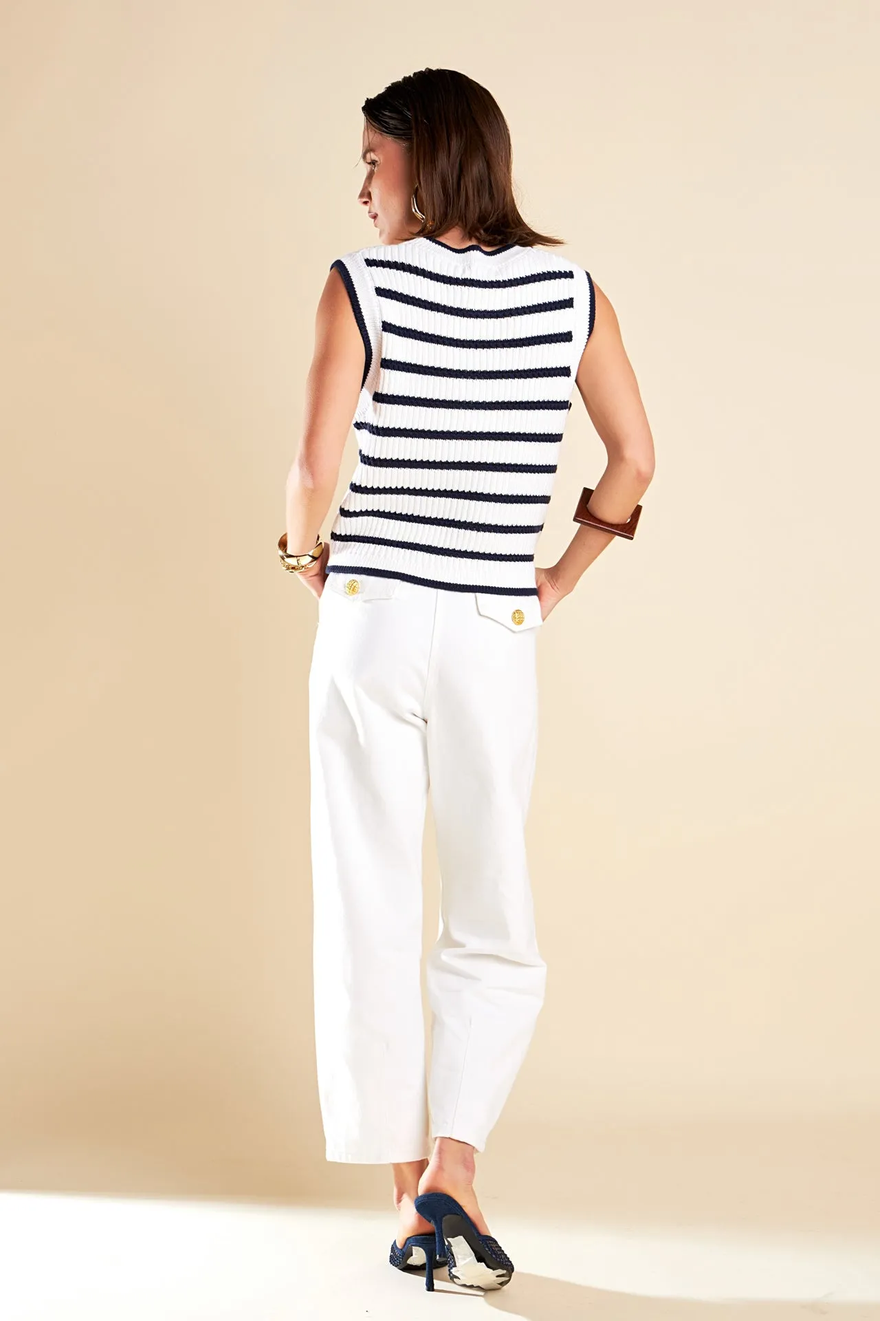 English Factory - Knit Stripe Top