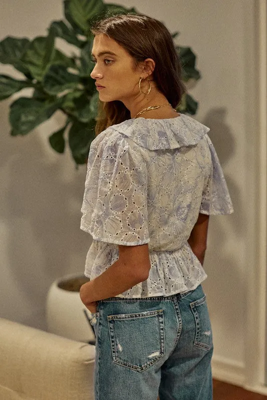Eyelet Blouse