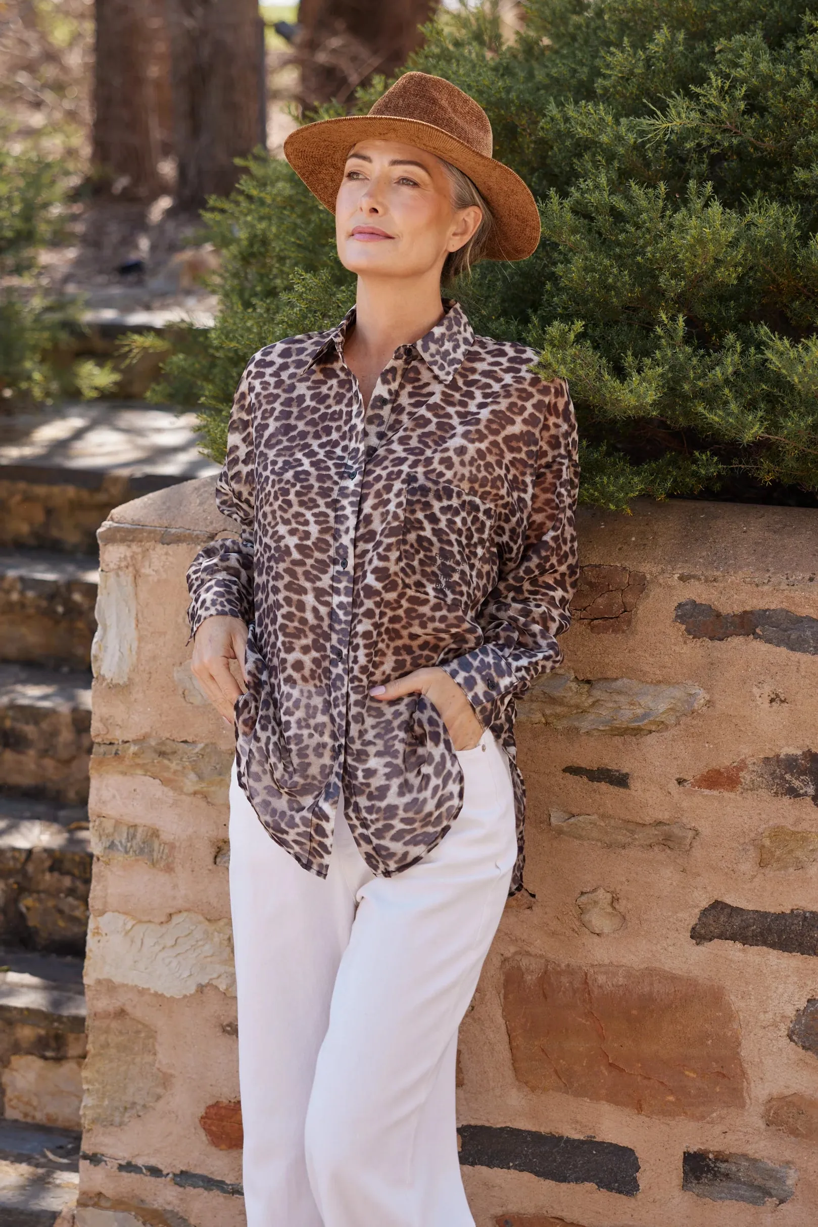 Fortune Shirt in Leopard