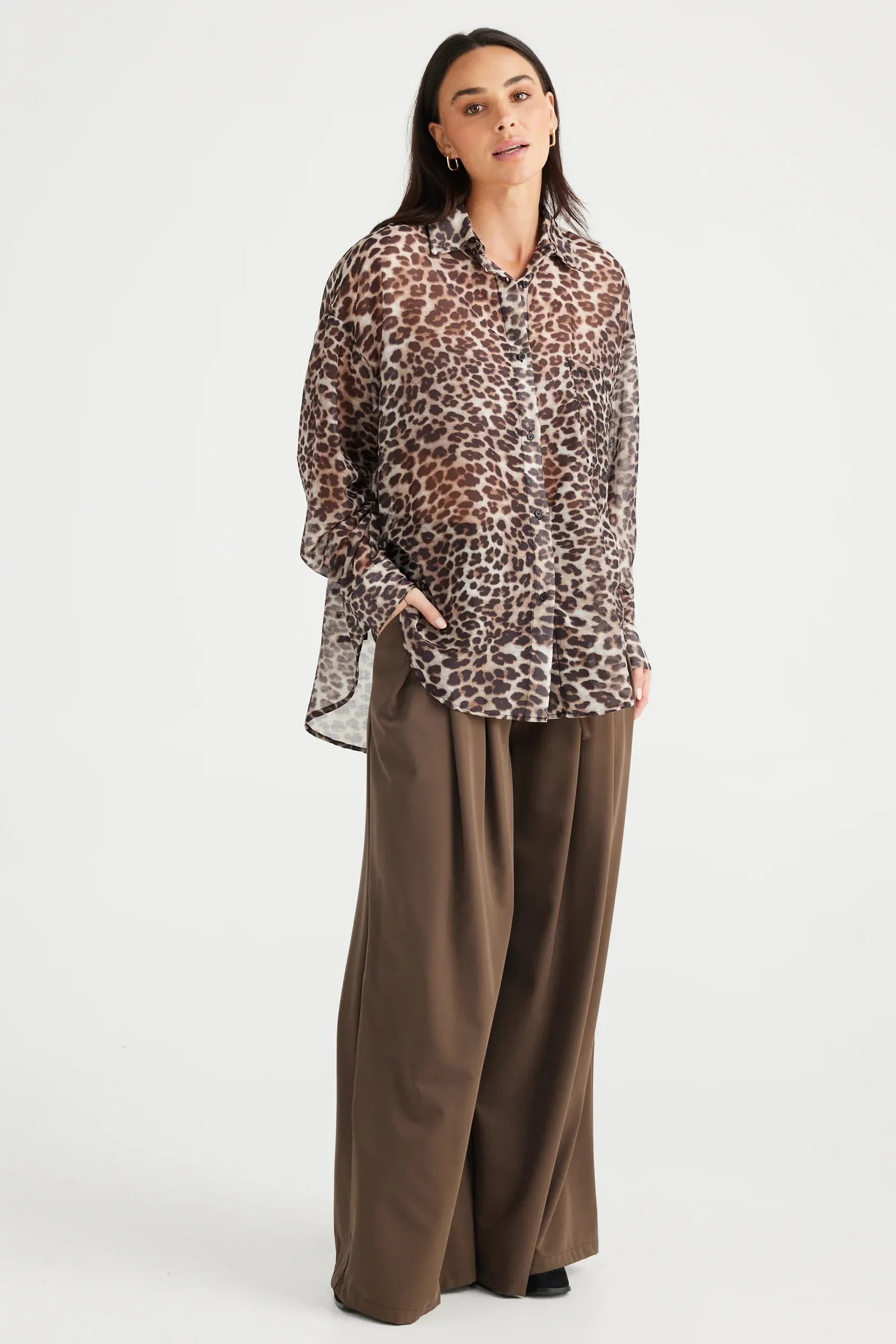 Fortune Shirt in Leopard