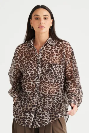 Fortune Shirt in Leopard