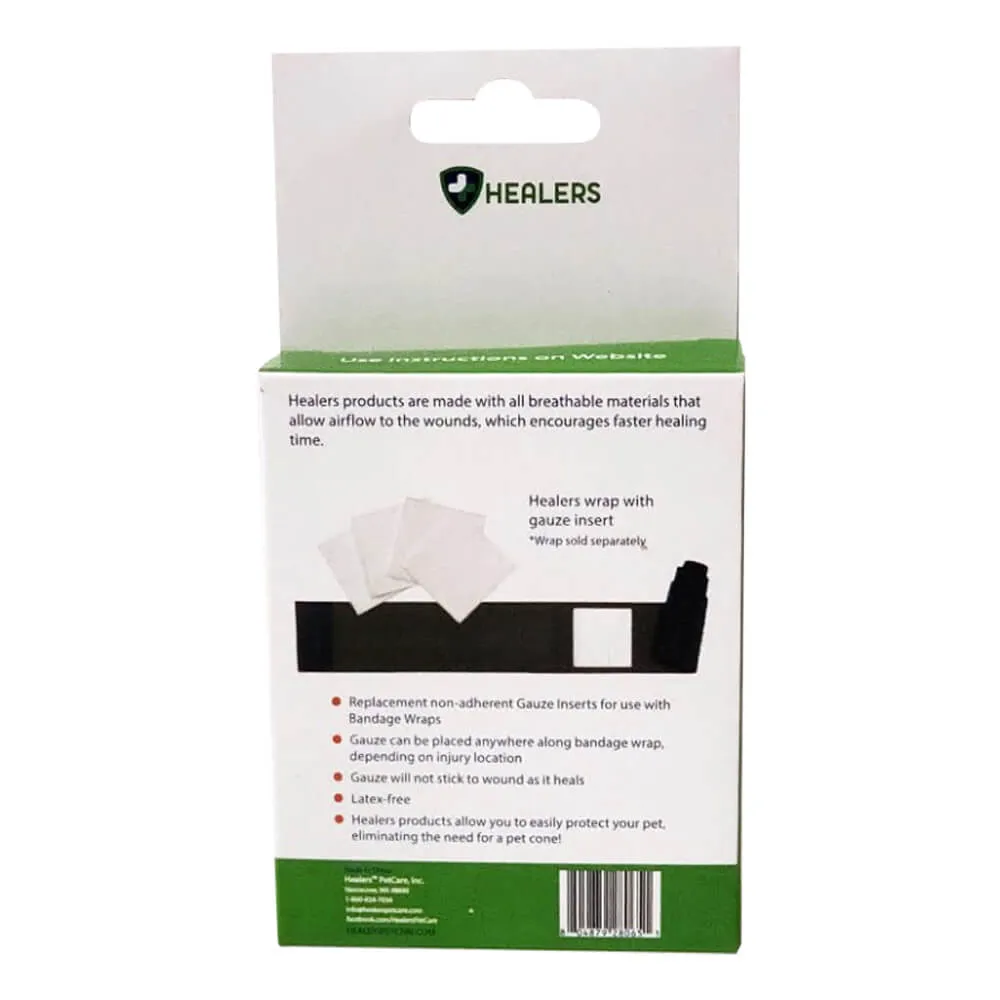 Gauze Pads for Leg Wraps, 2" SQ