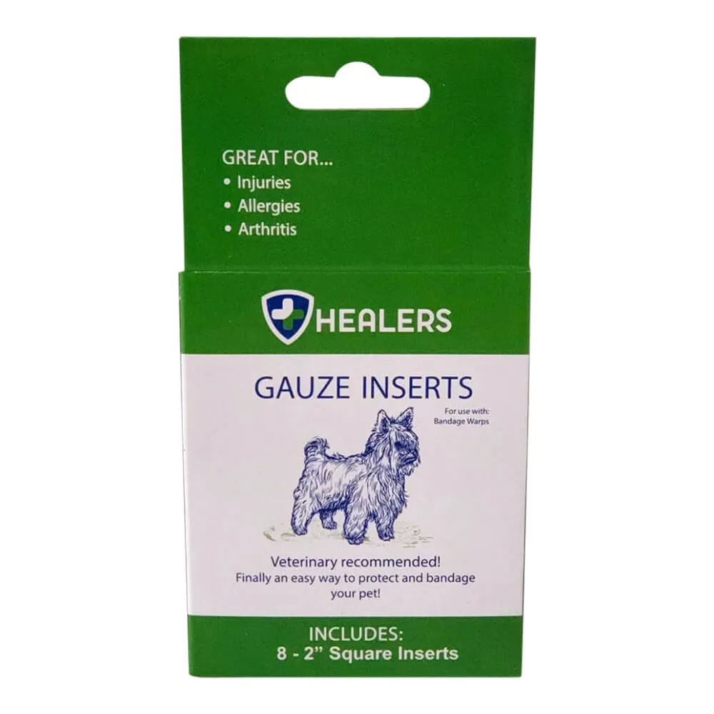 Gauze Pads for Leg Wraps, 2" SQ