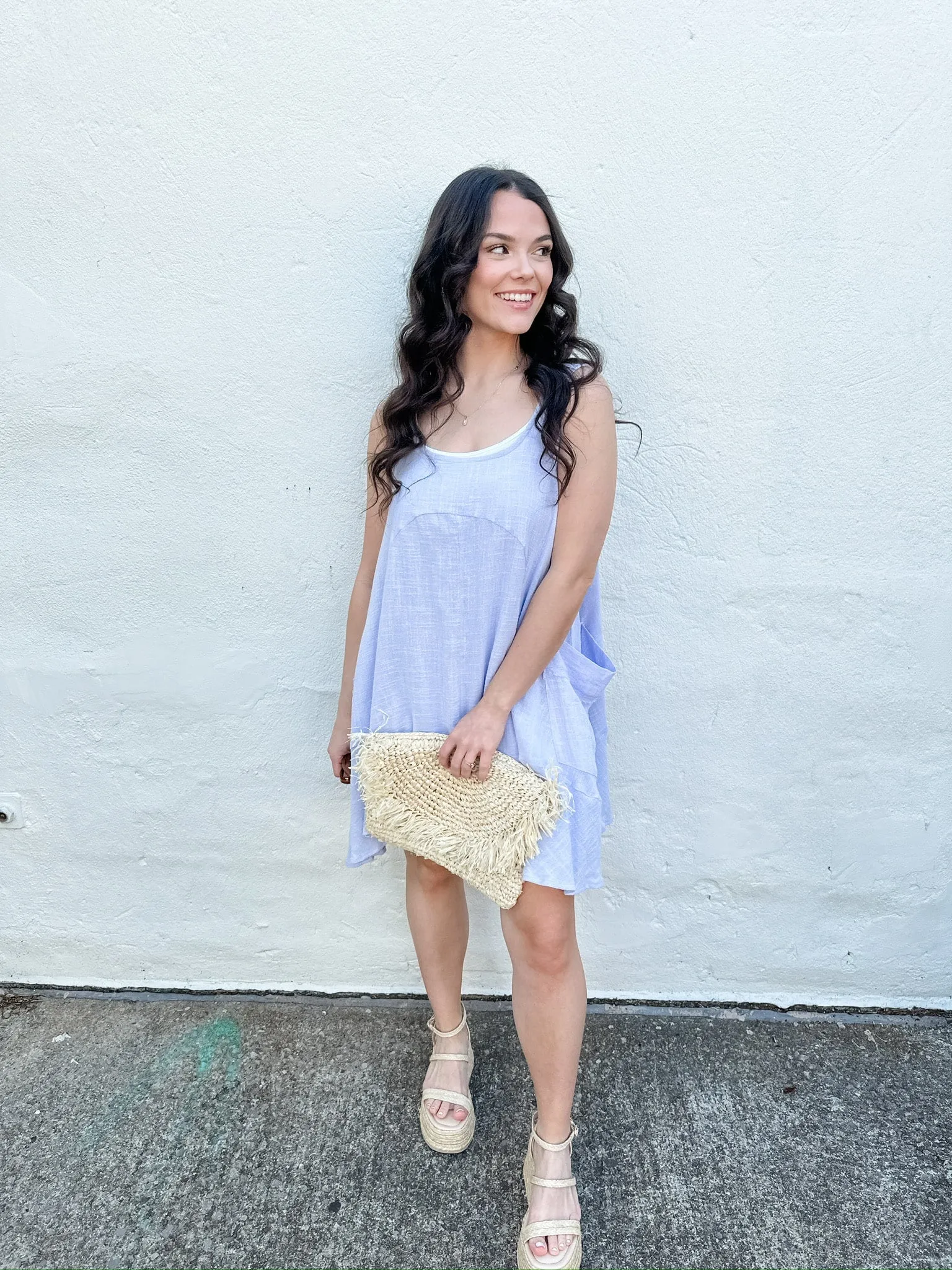Gauze Swing Tunic Dress
