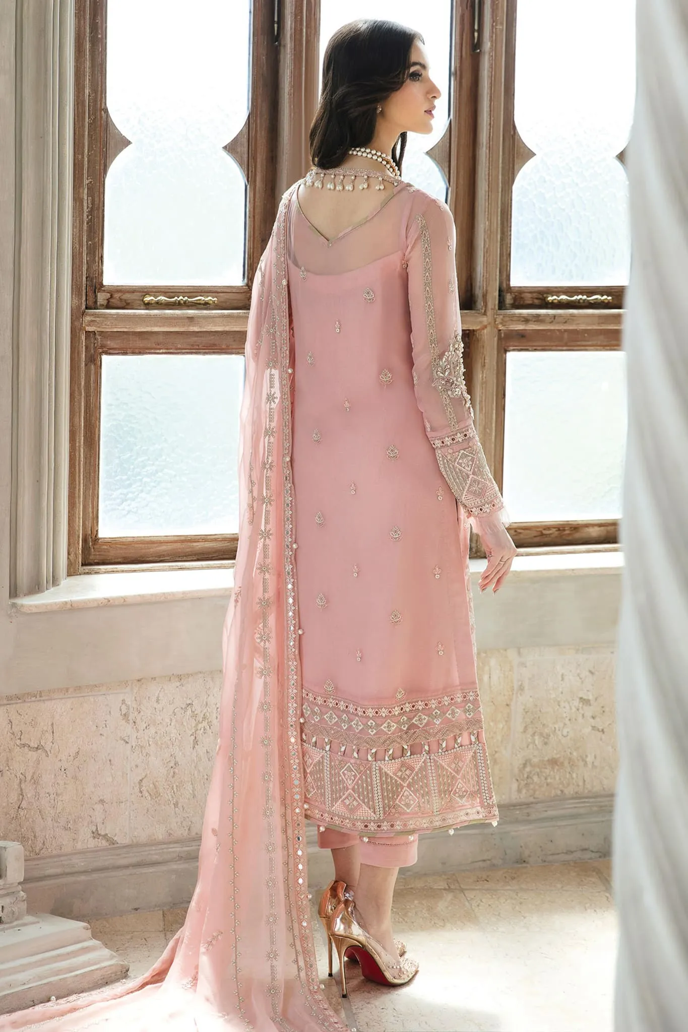 Gulaal Unstitched 3 Piece Embroidered Chiffon Eid Collection'2023-01-Isabella