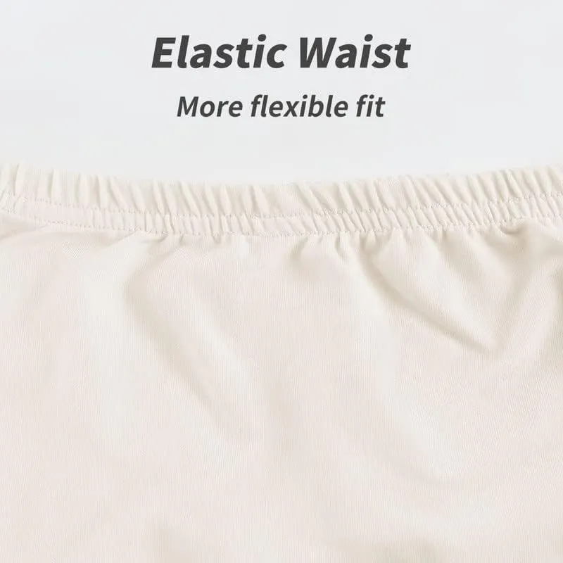 Half Slips for Women Underskirt Dress Extender Lace Trim Knee Length Midi Skirt 19-26" Length