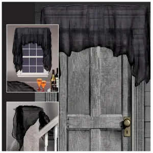 Halloween Black Gauze Big Pack Decorations