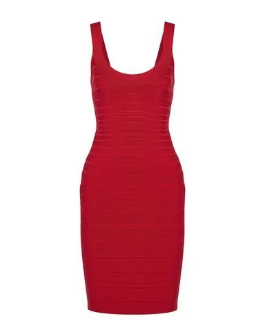 Hervé Léger Women Short dress Red XXS INT