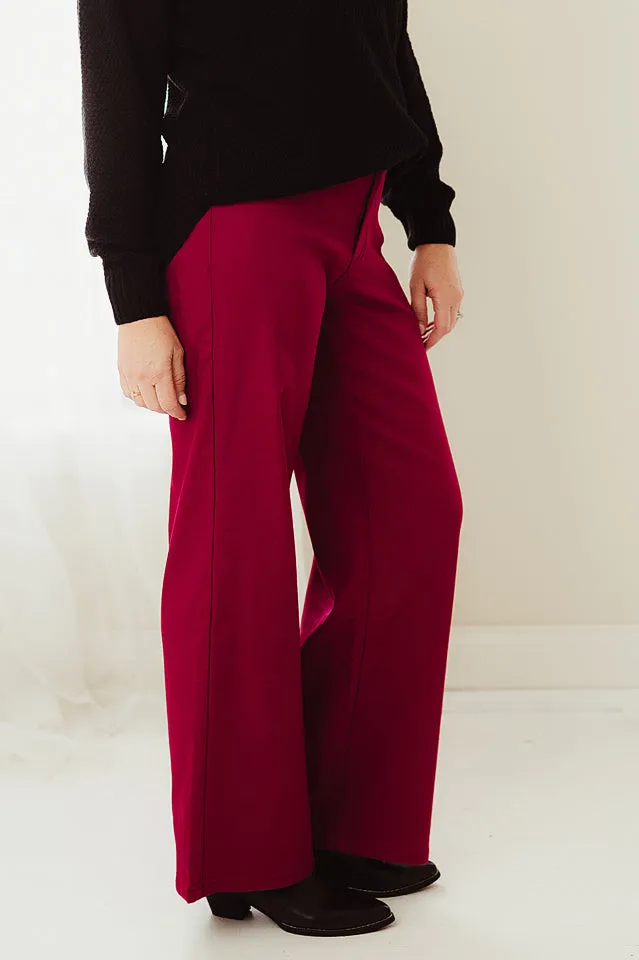 Hyperstretch Wide Leg Pants