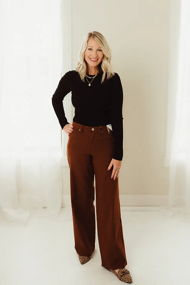 Hyperstretch Wide Leg Pants