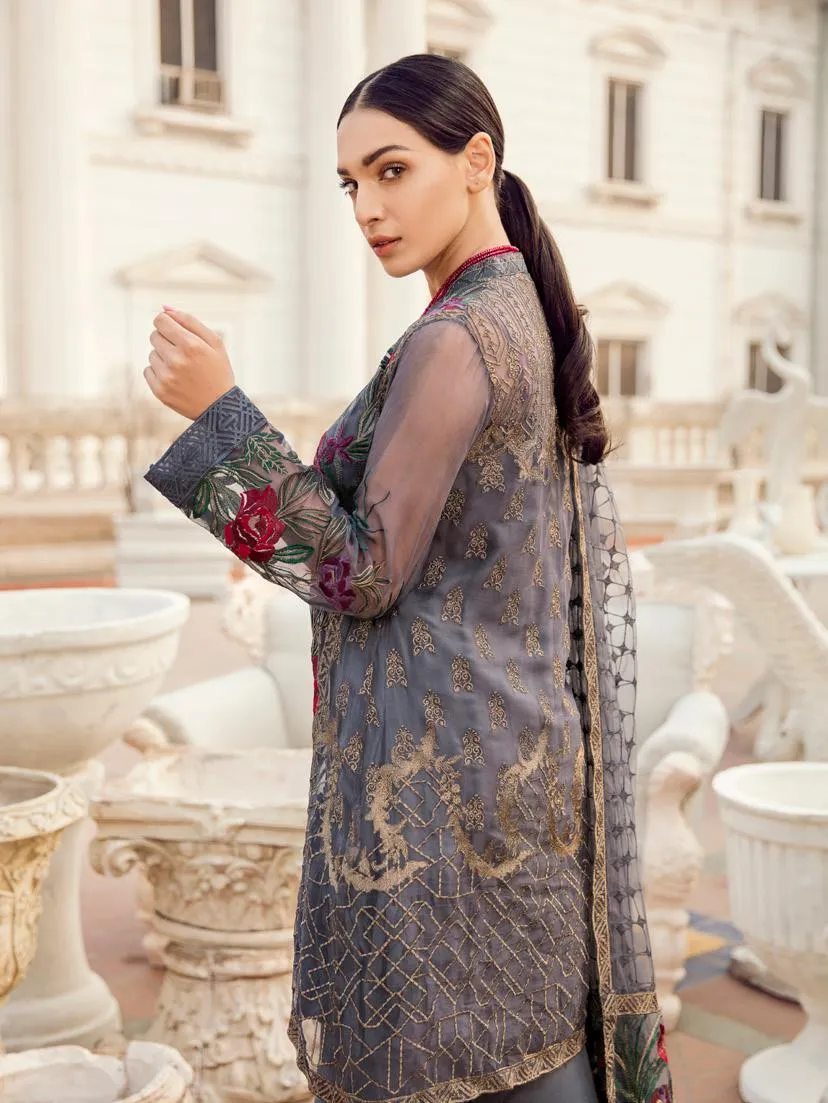 Iznik Chinon Chiffon Collection 2019 – 05 Grey Canvas
