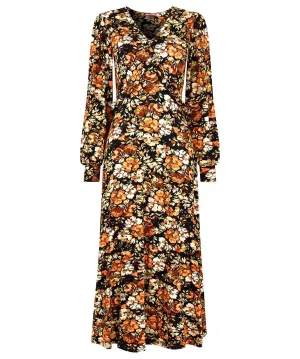 Joe Browns 10 Brown September Days Jersey Dress