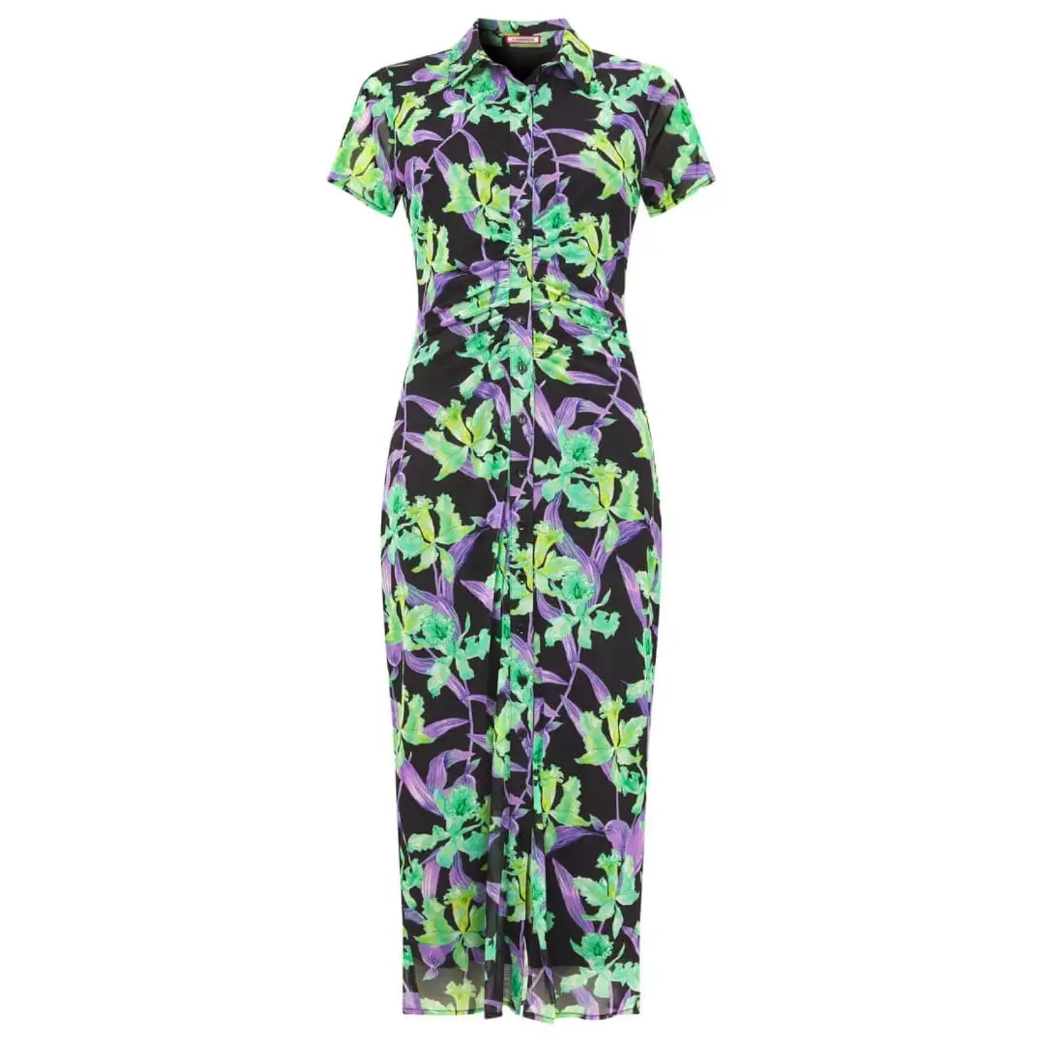 Joe Browns 14 Multi-Coloured Marvellous Mesh Dress