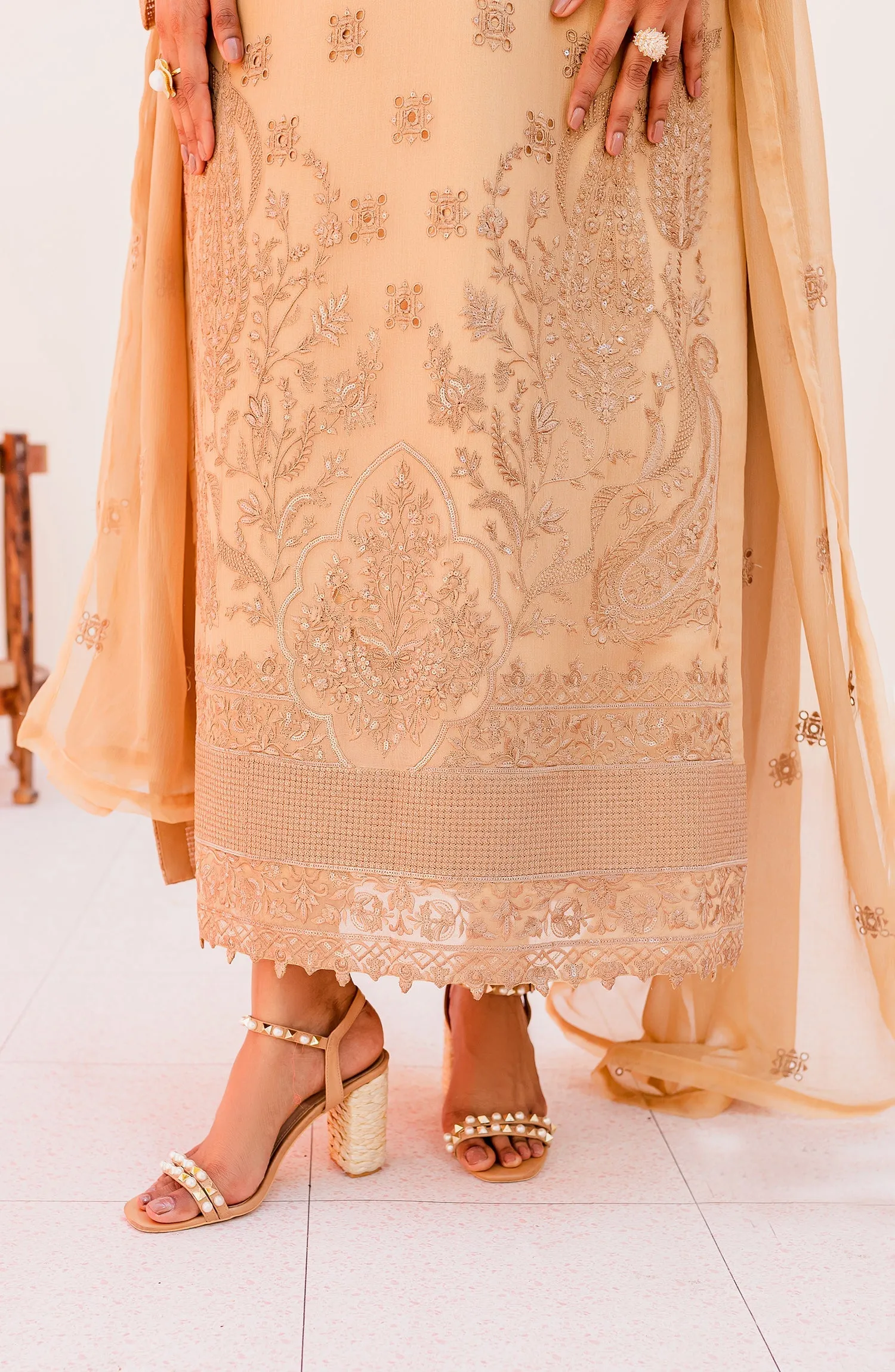 Maryum N Maria Sejal Formal Collection – DESERT DUST (QS23-501)