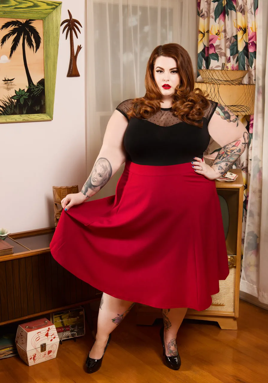 Miss Fancy Top in Black