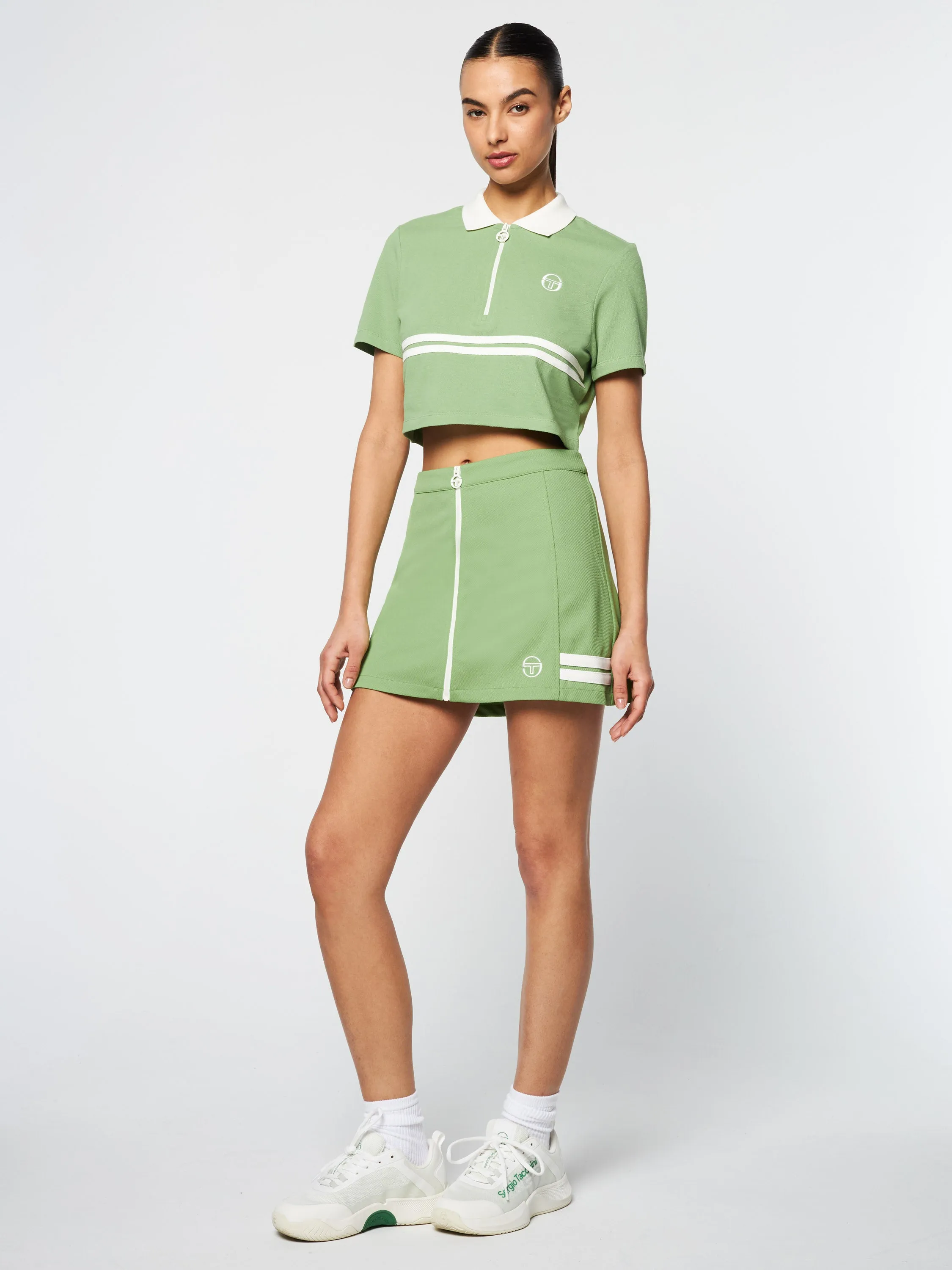 Miss Supermac Skirt- Jade Green