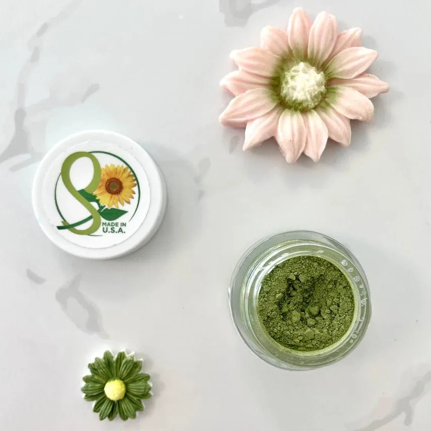 Moss Green Petal Dust