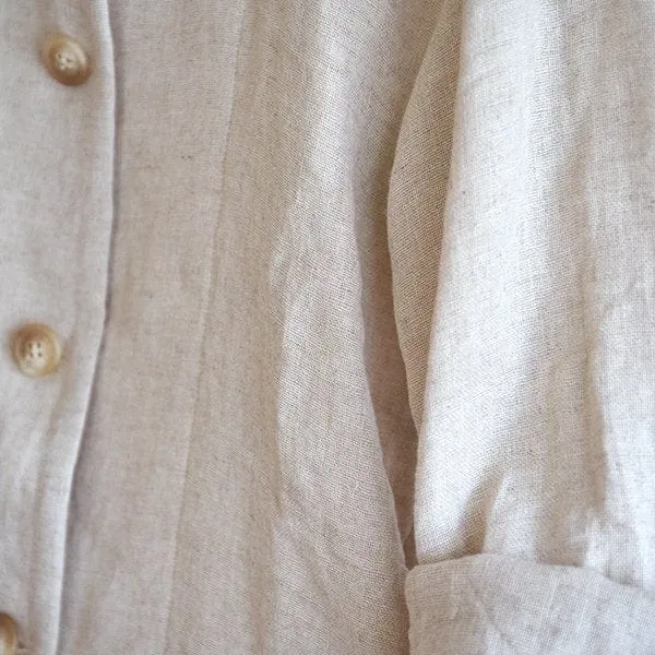 nani IRO Linen Cotton Double Gauze - Kotohagi in Color A