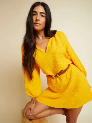 Nation LTD - Nala Peasant Dress in Mango
