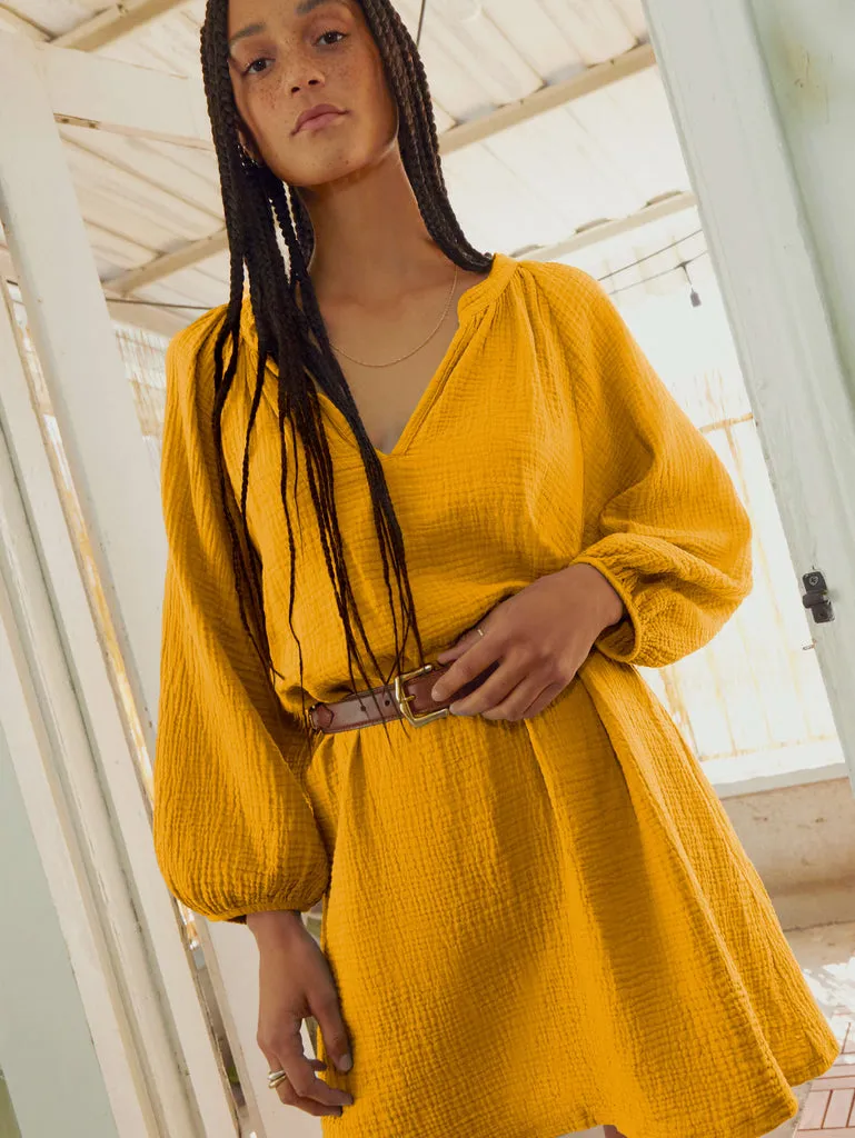 Nation LTD - Nala Peasant Dress in Mango