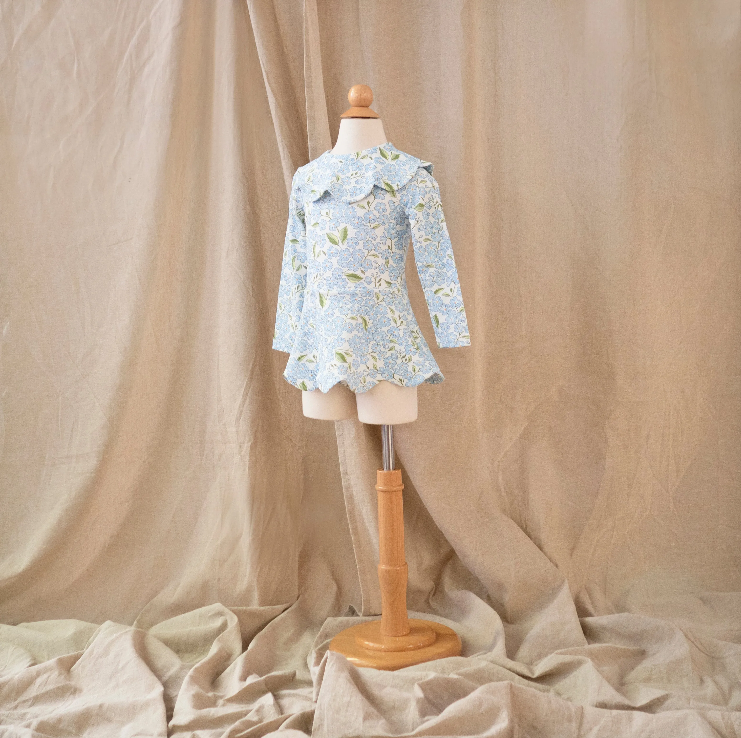 Petal Bodysuit · Hydrangea