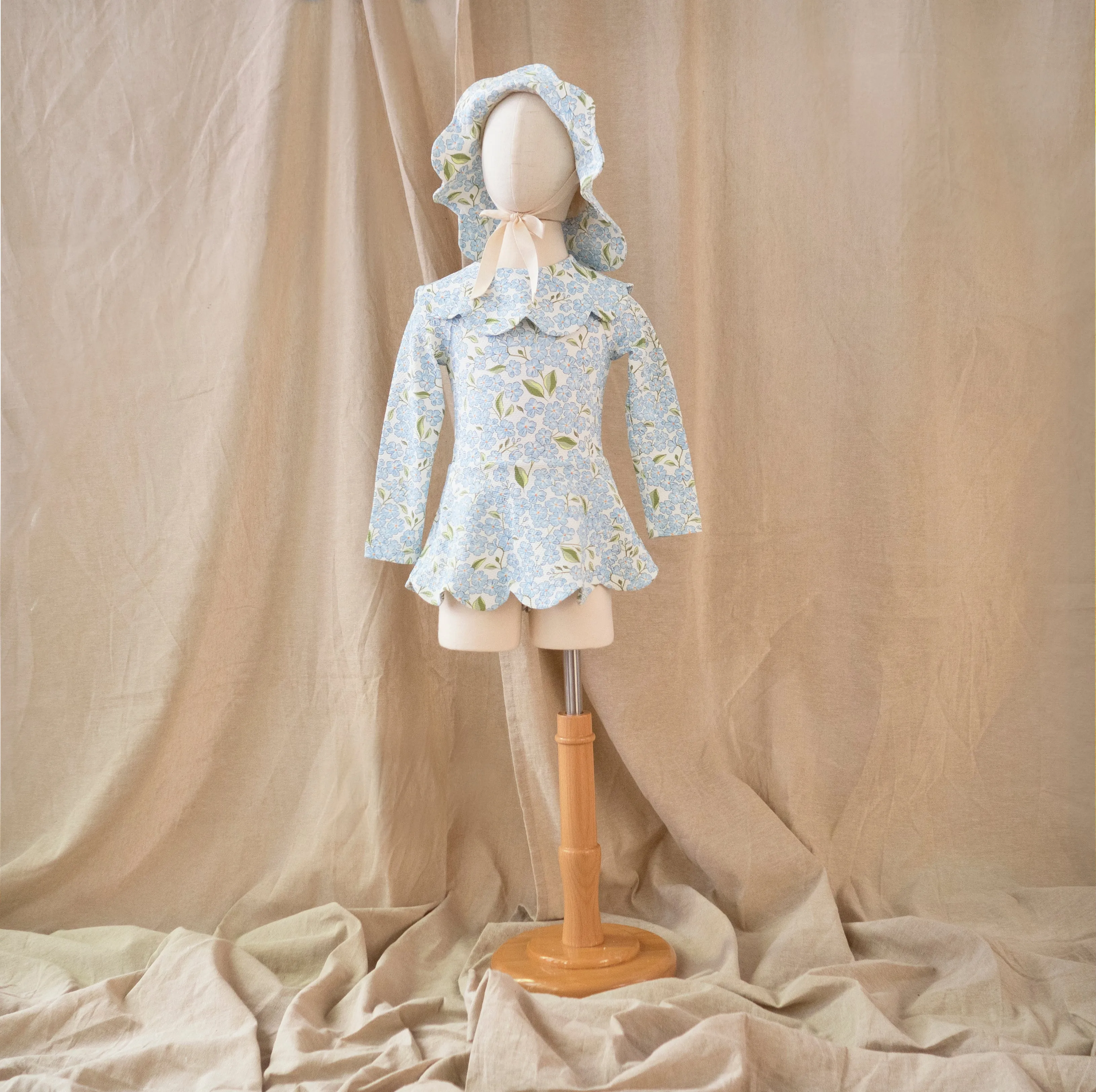 Petal Bodysuit · Hydrangea
