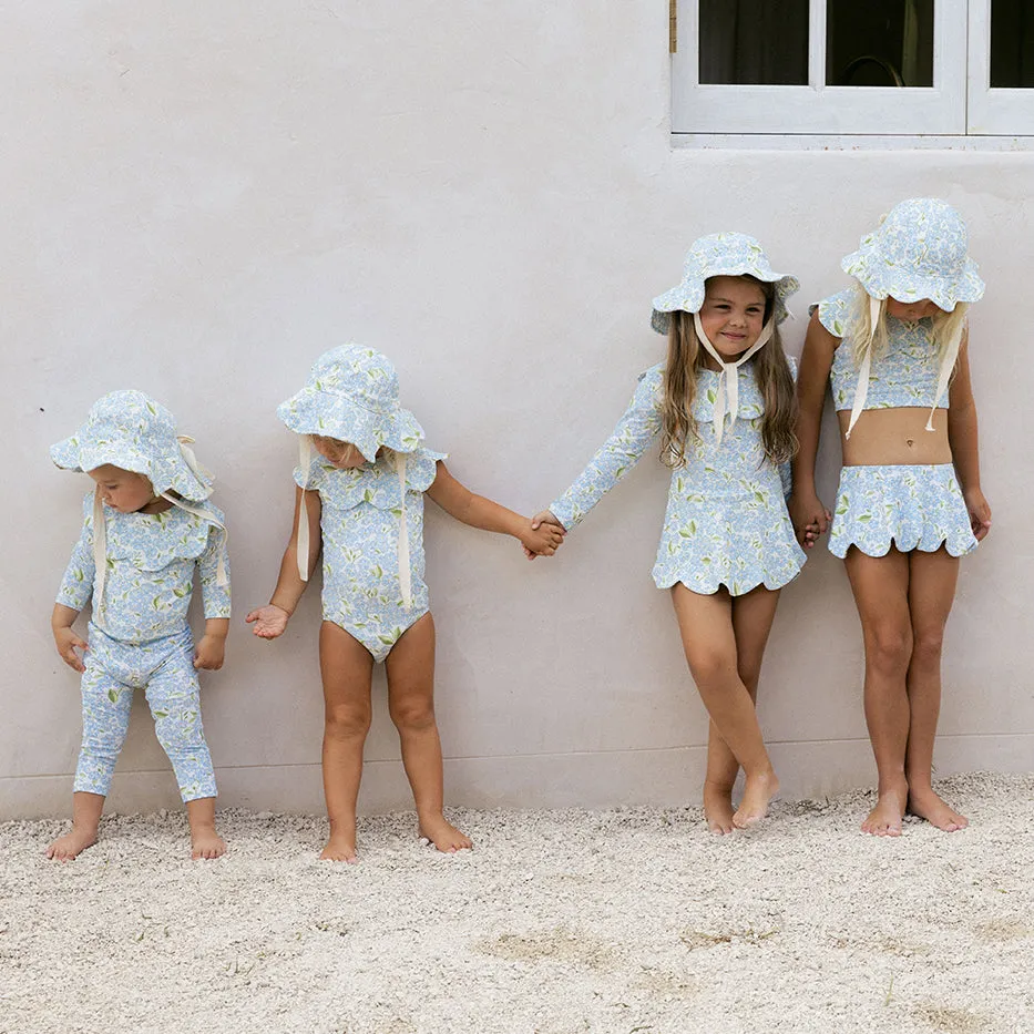 Petal Bodysuit · Hydrangea